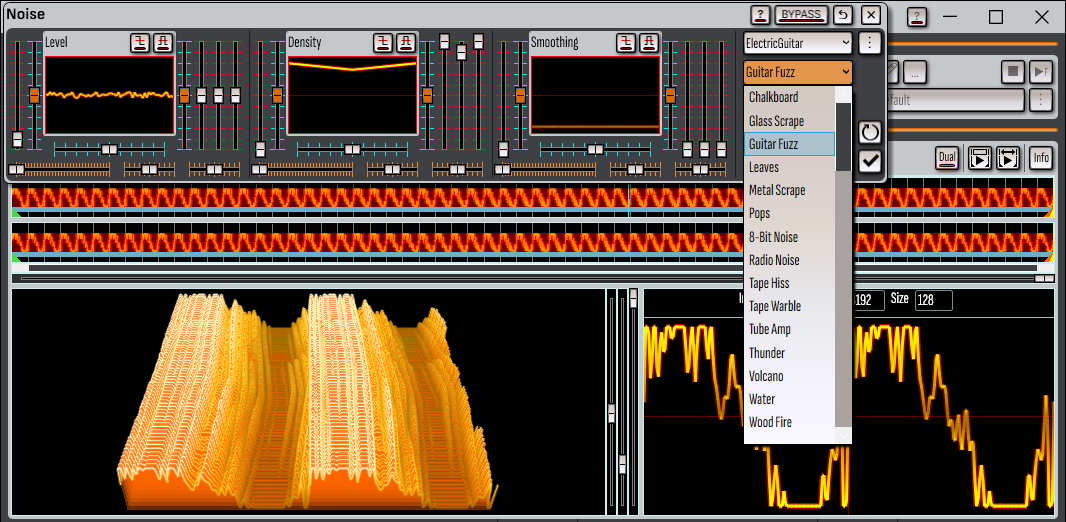 Effect noise types